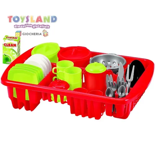 SCOLAPIATTI Con ACCESSORI 42 Pezzi (7600001209)
