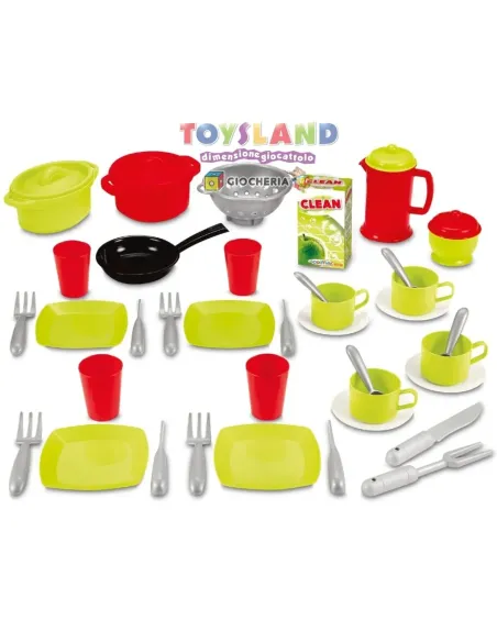 SCOLAPIATTI Con ACCESSORI 42 Pezzi (7600001209)