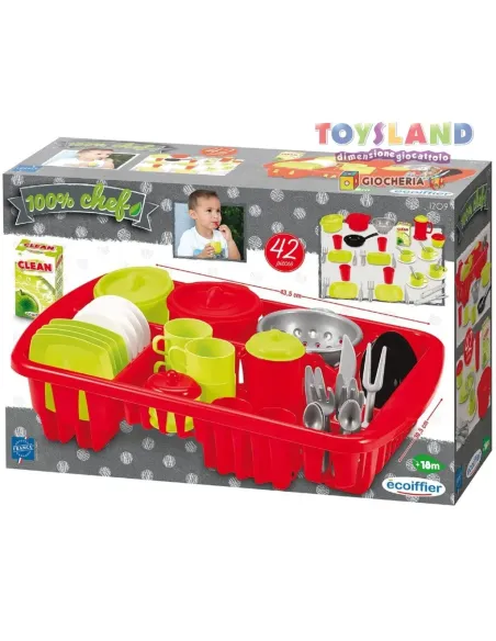 SCOLAPIATTI Con ACCESSORI 42 Pezzi (7600001209)