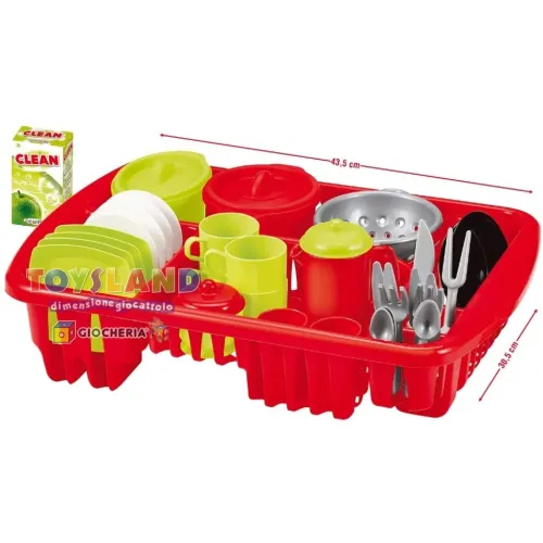 SCOLAPIATTI Con ACCESSORI 42 Pezzi (7600001209)