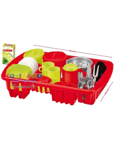 SCOLAPIATTI Con ACCESSORI 42 Pezzi (7600001209)