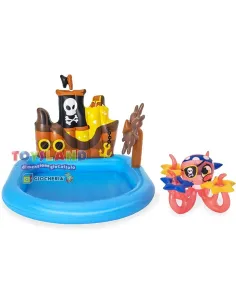 PLAY CENTER NAVE GONFIABILE 140x130x104 (52211)
