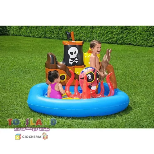 PLAY CENTER NAVE GONFIABILE 140x130x104 (52211)