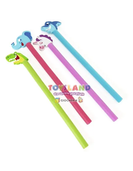 TUBO GALLEGGIANTE Con TESTE ANIMALI (32236)