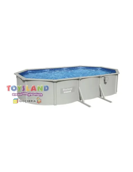 PISCINA POWER STEEL OVALE 610x360x120 cm (56369-4)