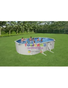 PISCINA POWER STEEL OVALE 610x360x120 cm (56369-4) 2