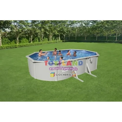 PISCINA POWER STEEL OVALE 610x360x120 cm (56369-4)