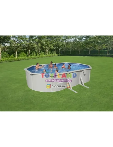 PISCINA POWER STEEL OVALE 610x360x120 cm (56369-4)