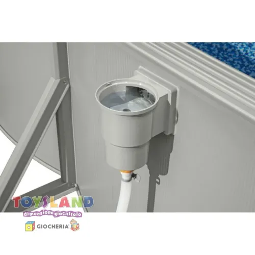 PISCINA POWER STEEL OVALE 610x360x120 cm (56369-4)