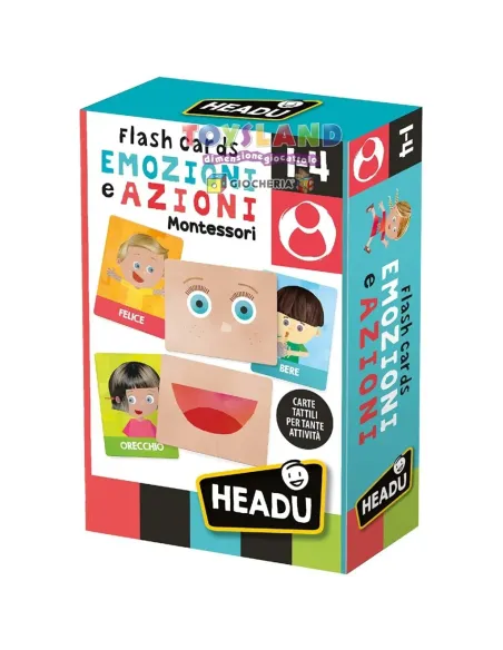 FLASHCARD MONTESSORI EMOZIONI/AZIONI NEW (IT23103)