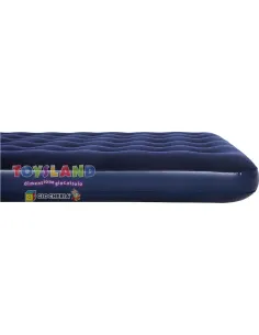 AIRBED BLU FLOCCATO MATRIMONIALE 191x137x2 cm (67002)
