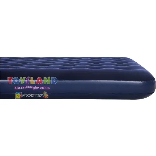 AIRBED BLU FLOCCATO MATRIMONIALE 191x137x2 cm (67002)