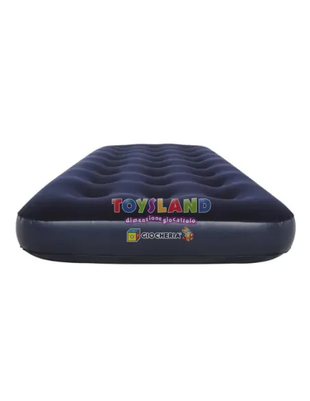 AIRBED BLU FLOCCATO SINGOLO 185x76x22 (67000-4)
