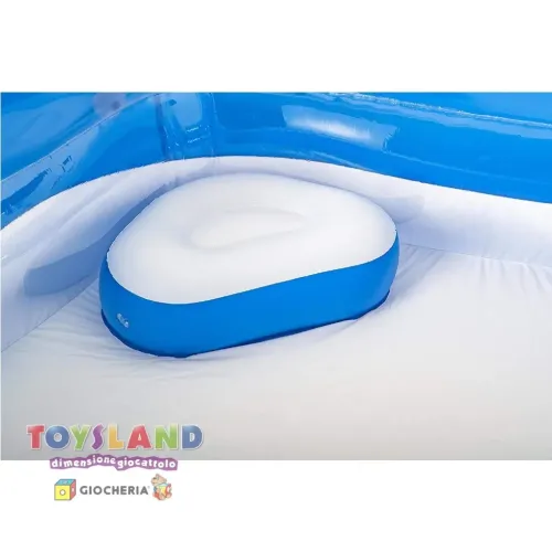 PISCINA PENTAGONO 213x206x69 cm Con SEDUTE (54153-4)