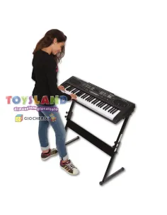 TASTIERA PROFESSIONALE 61 TASTI+GAMBE+USB (166125) 2