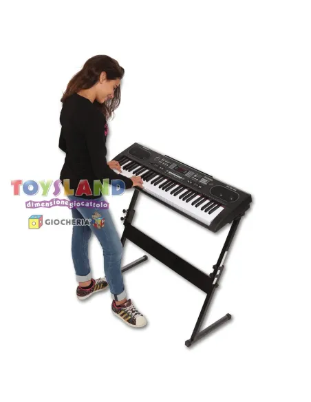 TASTIERA PROFESSIONALE 61 TASTI+GAMBE+USB (166125)