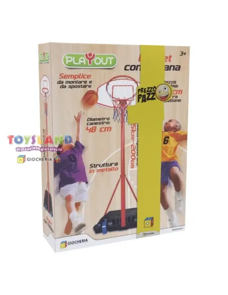 BASKET C/PEDANA REGOLABILE (GGI220014)