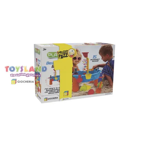 PLAYSET SPIAGGIA A FORMA DI BARCA (GGI220015)
