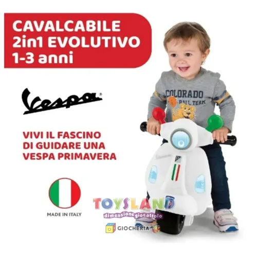 GIOCO VESPA PRIMAVERA BIANCA ITALIA (951903)