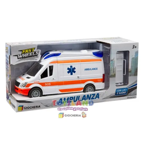 MODEL.AMBULANZA CON LETTIGA (GGI190005)