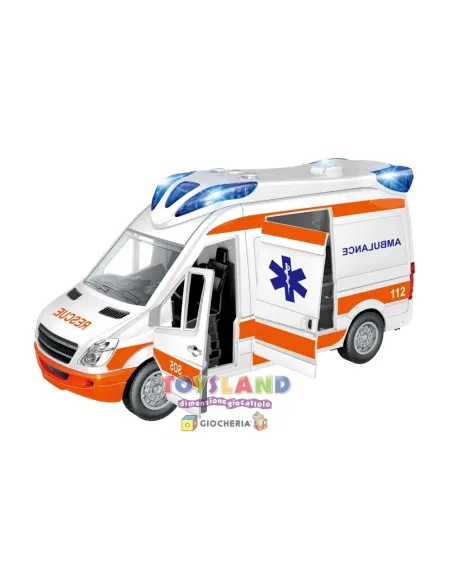 MODEL.AMBULANZA CON LETTIGA (GGI190005)