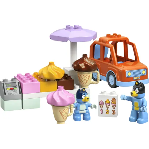 VISITA ALLA GELATERIA DI BLUEY-DUPLO (10458)