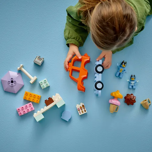 VISITA ALLA GELATERIA DI BLUEY-DUPLO (10458)