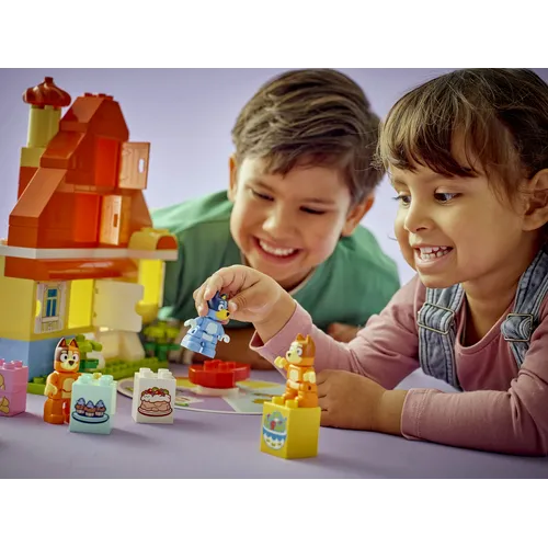 CASA DI BLUEY CON GIOCO DI MEMORIA-DUPLO (10459)