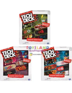 TECH DECK SKATE  DELUXE 6 Pezzi (6028845)