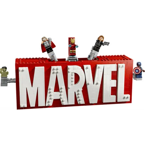 LEGO MARVEL LOGO E MINIFIGURE MARVEL (76313)