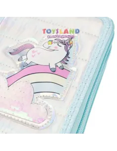 GIRABRILLA PUFFER PENCIL CASE 3 STADI azzurro (19024/5/6/7) 2