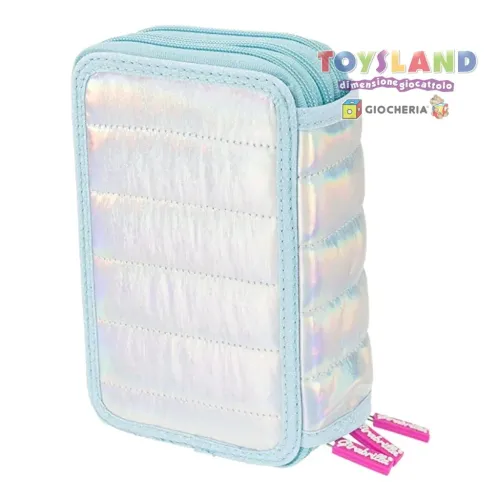 GIRABRILLA PUFFER PENCIL CASE 3 STADI azzurro (19024/5/6/7)