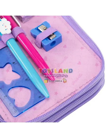 GIRABRILLA PUFFER PENCIL CASE 3 STADI lilla (19024/5/6/7)