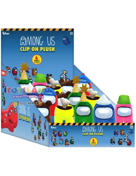 AMONG US PELUCHE APPENDIBILI 13 CM SERIE 2 (GAV57360)
