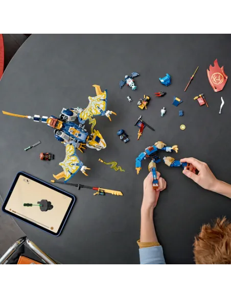 LEGO NINJAGO MECH CAVALCA-DRAGO DI ROGUE (71843)