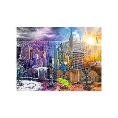 Ravensburger 12000698 puzzle 1500 pz Città