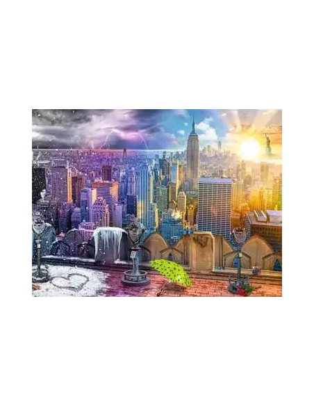 Ravensburger 12000698 puzzle 1500 pz Città