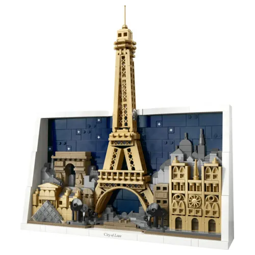 LEGO ARCHITECTURE PARIGI LA CITTA DELL'AMORE...