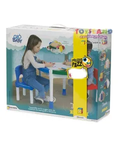 TAVOLO COSTRUZIONI con 2 SEDIE (GGI200143)