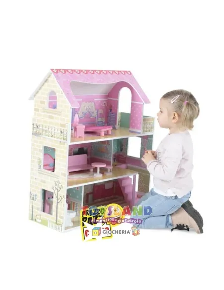 CASA DELLE BAMBOLE Con ACCESSORI (GGI210120)
