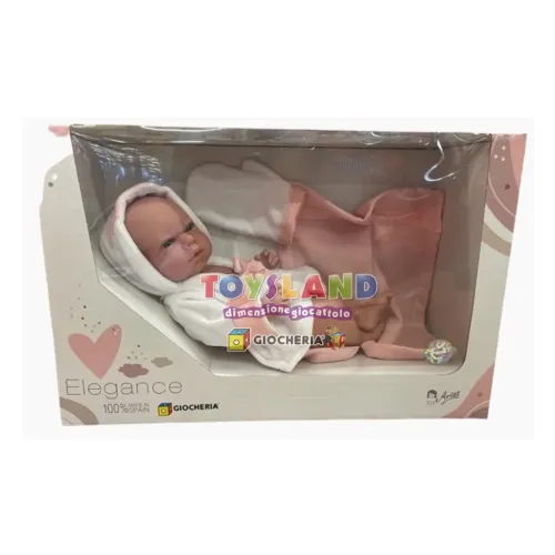 ARIAS BEBE' 40 CM BAGNETTO ROSA (POS220050)