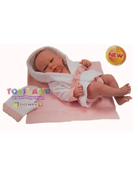 ARIAS BEBE' 40 CM BAGNETTO ROSA (POS220050)