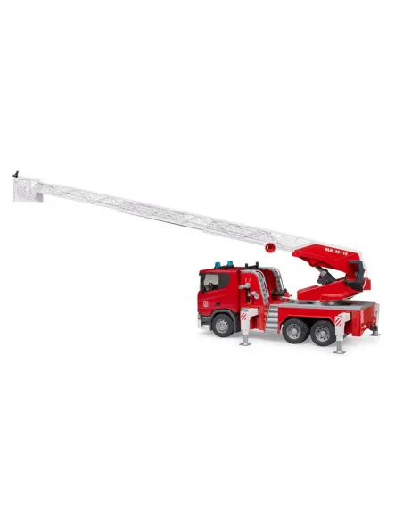 BRUDER AUTOPOMPA POMPIERI SCANIA SUPER 560R CON SCALA LUCI E SUONI (03591)
