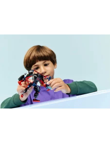 LEGO MARVEL MECH DI MILES MORALES VS SPIDER-MAN 2099 (76337)