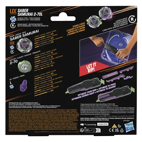 BEYBLADE DELUXE LAUNCHER PACK+TOP (G1862EU4)