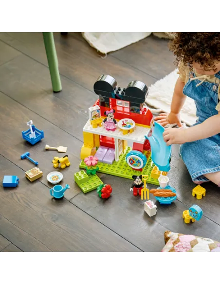 CASA DI TOPOLINO CON MINNIE E PLUTO-DUPLO (10465)