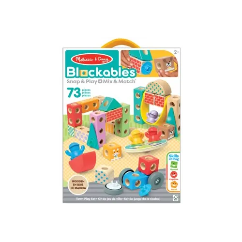 MELISSA&DOUG BLOCKABLES SET DELLA CITTA' (6074901)