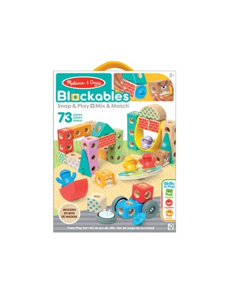 MELISSA&DOUG BLOCKABLES SET DELLA CITTA' (6074901)