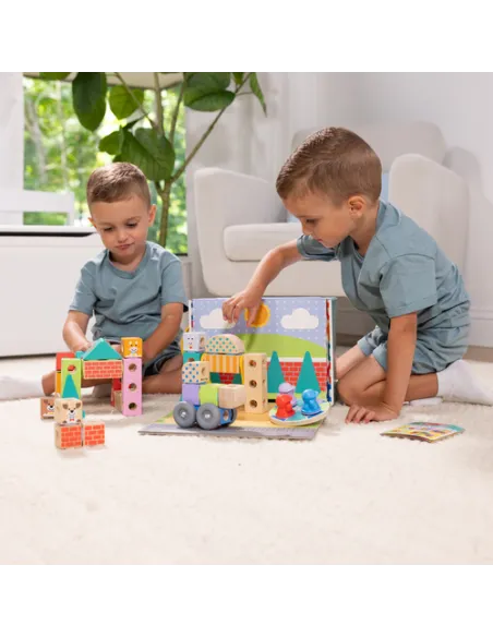 MELISSA&DOUG BLOCKABLES SET DELLA CITTA' (6074901)