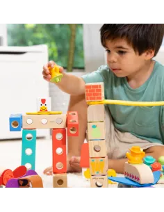 MELISSA&DOUG BLOCKABLES SET DELLA CITTA' (6074901) 2